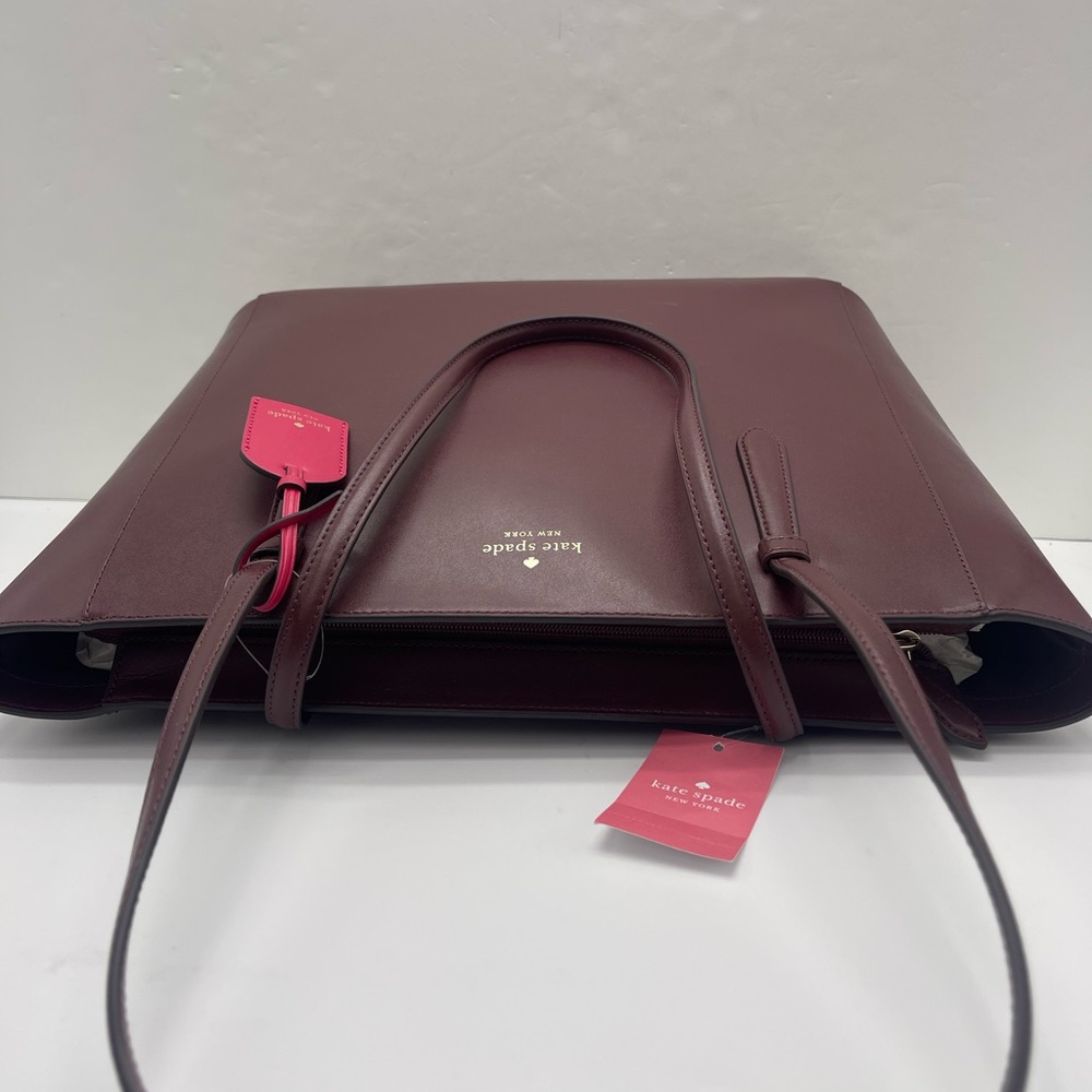 Kate Spade New York SCHUYLER MEDIUM TOTE Shoulder Bag 
Cherrywood 
NWT - Picture 15 of 16